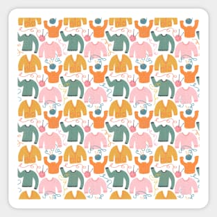 Cozy Sweaters Sticker